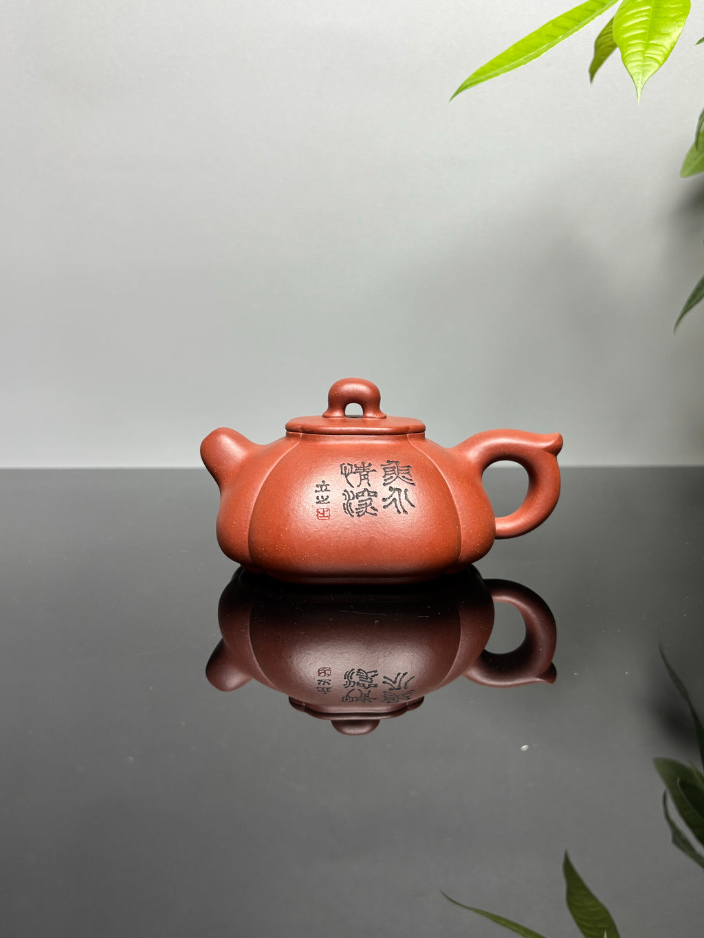 储立之大师传世典藏重器《鳜鱼石瓢》是礼藏双宜首选  ——原矿优质红清水泥·230cc ——江苏省工艺美术大师·储立之 之作