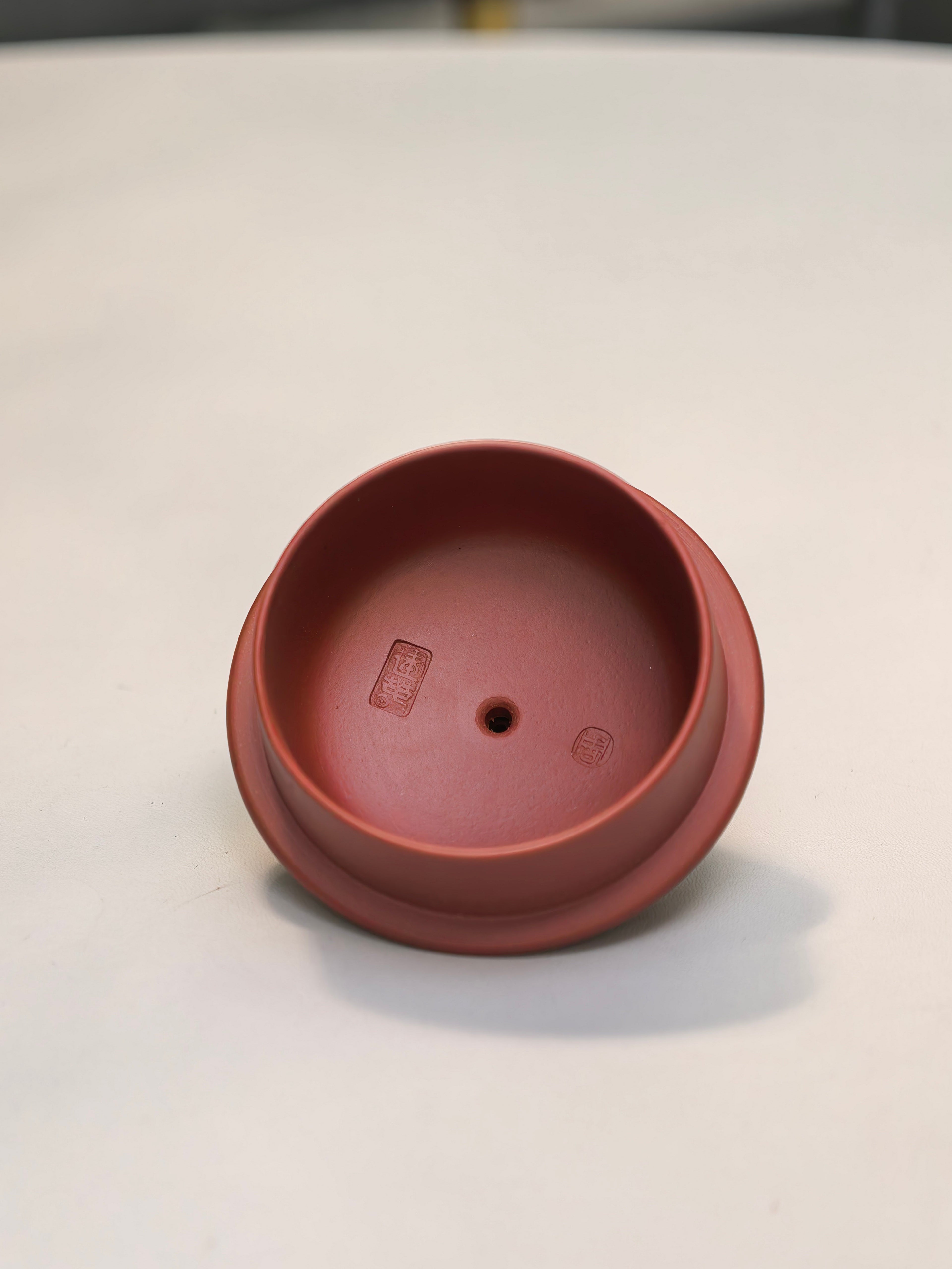 周建春大师扛鼎之作《仿古壶》——原矿优质大红袍·160cc ——正高级工艺美术师·周建春·制