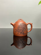 杨喜雨大师顶流臻品《秦权壶》龙——原矿优质底槽清·260cc ——紫砂刻绘全能艺术名家·杨喜雨 亲工