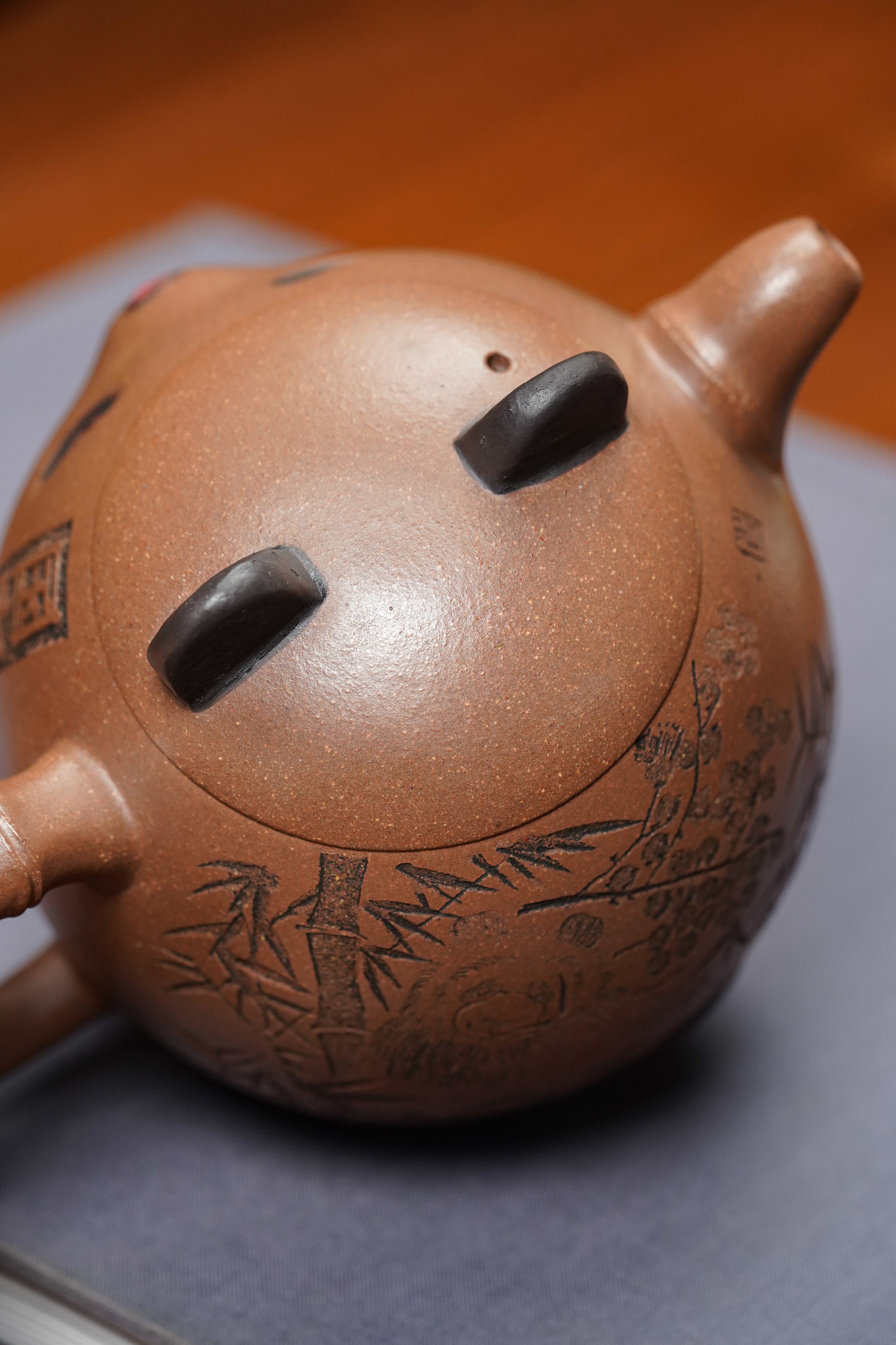 双国大师李昌鸿臻品《熊猫套组》收藏送礼皆宜重器！原矿优质李氏沉香泥·480cc