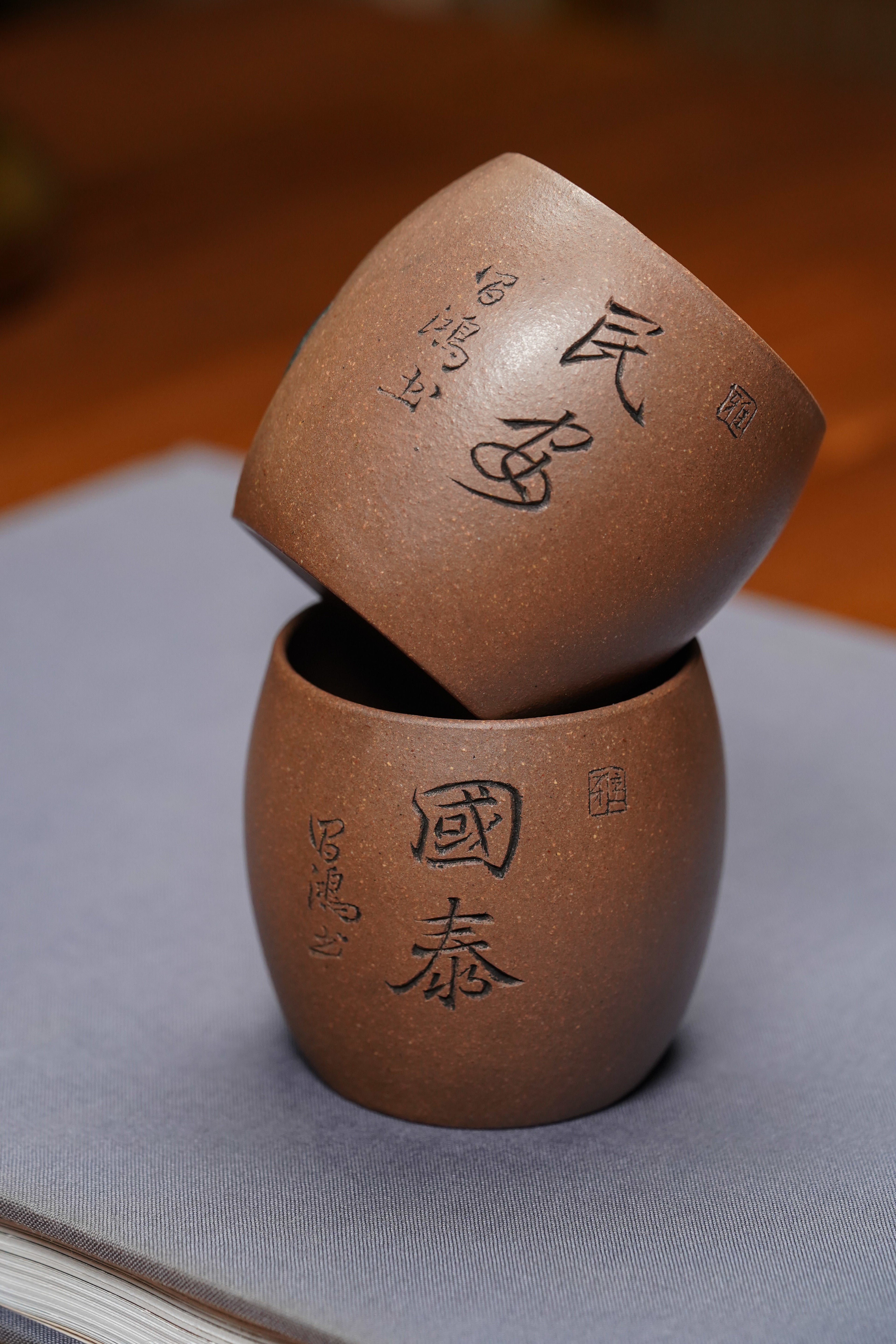 双国大师李昌鸿臻品《熊猫套组》收藏送礼皆宜重器！原矿优质李氏沉香泥·480cc