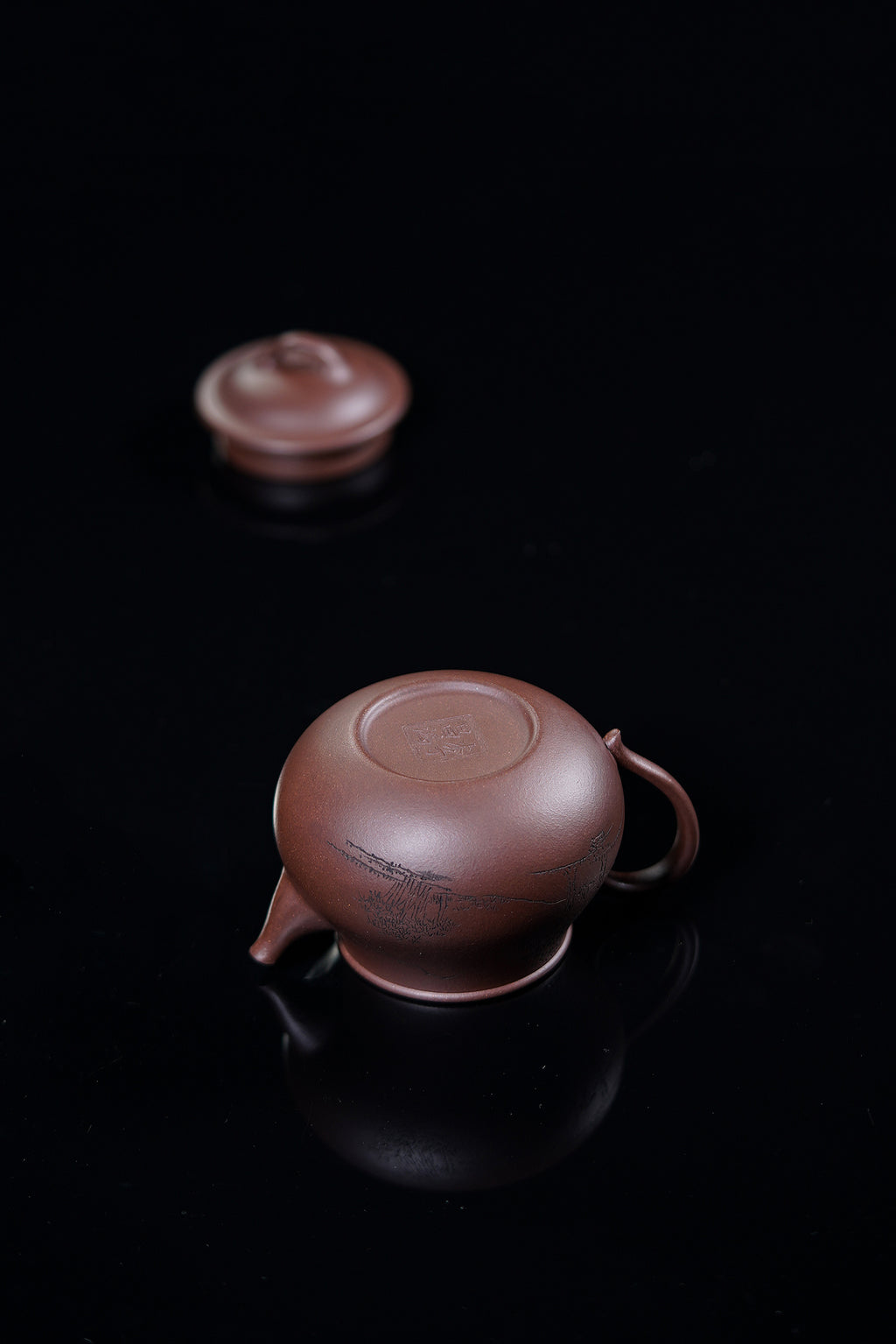 双国大师李昌鸿臻品《灵珠壶》收藏送礼皆宜重器！ 原矿优质紫泥·150cc