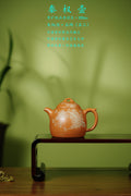 中国紫砂界当代梅王·朱炳浩(石陶）本工巅峰臻品《秦权壶》——原矿优质老段泥·300cc ——任淦庭大师高徒｜朱炳浩（石陶）之作