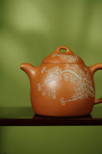中国紫砂界当代梅王·朱炳浩(石陶）本工巅峰臻品《秦权壶》——原矿优质老段泥·300cc ——任淦庭大师高徒｜朱炳浩（石陶）之作