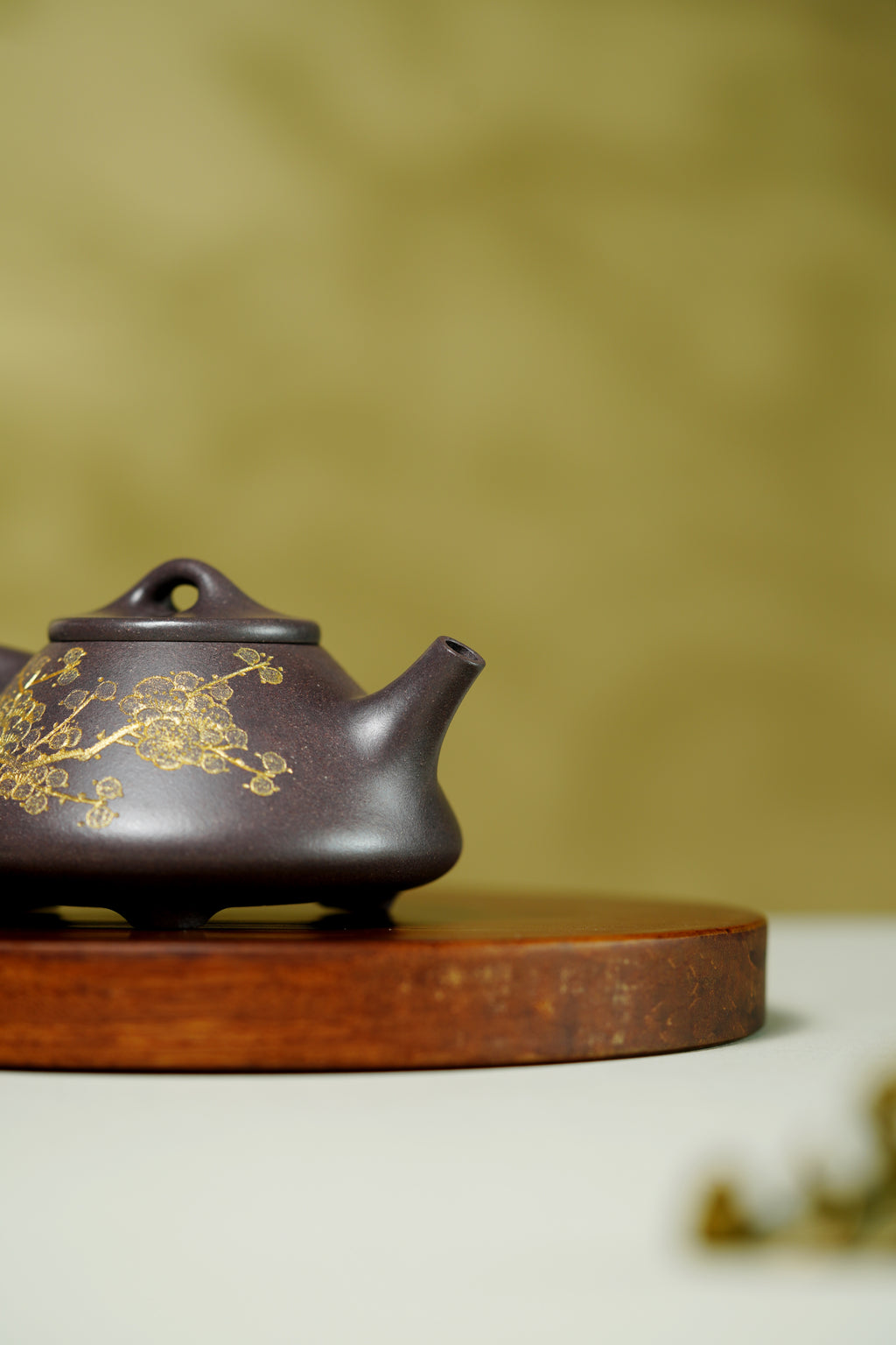 朱炳浩(石陶）本工巅峰臻品《子冶石瓢》——原矿优质天清泥·180cc ——任淦庭大师高徒｜朱炳浩（石陶）之作