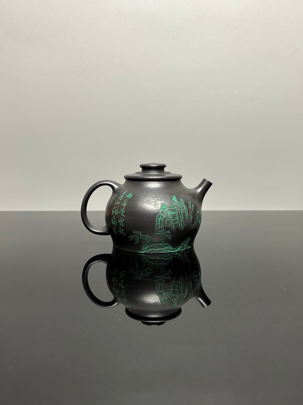 储立之大师传世典藏重器 十大名山《尚古·华山壶》——原矿优质 特级黑料·240cc ——江苏省工艺美术大师·储立之 之作