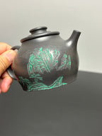 储立之大师传世典藏重器 十大名山《尚古·华山壶》——原矿优质 特级黑料·240cc ——江苏省工艺美术大师·储立之 之作