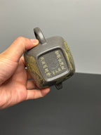 储立之大师传世典藏重器 十大名山《明远无垢壶》峨眉山——原矿优质雪花青·200cc ——江苏省工艺美术大师·储立之 之作