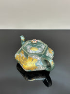 紫砂界80后方器巨匠巅峰臻品《闲者六方壶》甄选优质苏门答腊青·260cc，工合一、品质顶级