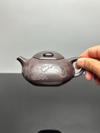 紫砂界80后方器巨匠巅峰臻品《六方牛盖壶》甄选原矿优质老紫泥·260cc，料工合一、品质顶级