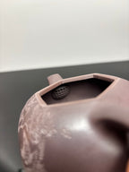 紫砂界80后方器巨匠巅峰臻品《六方牛盖壶》甄选原矿优质老紫泥·260cc，料工合一、品质顶级