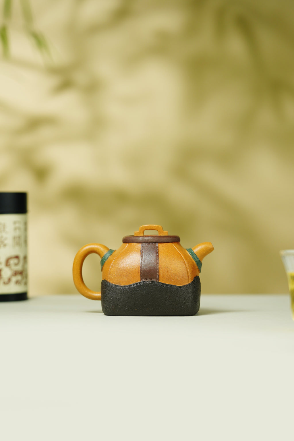 蒋蓉之女 传世花器｜蒋艺华·非遗紫砂巅峰重器《锦函壶》——原矿优质老段泥·280cc ——中国传统陶瓷艺术大师·蒋艺华 制
