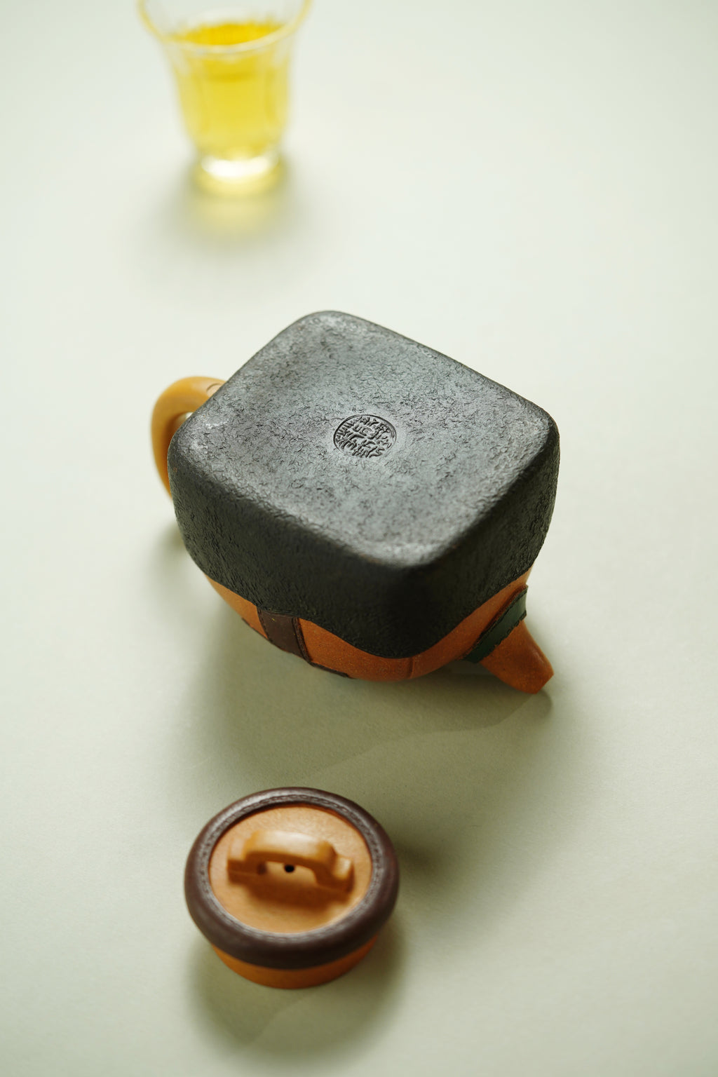 蒋蓉之女 传世花器｜蒋艺华·非遗紫砂巅峰重器《锦函壶》——原矿优质老段泥·280cc ——中国传统陶瓷艺术大师·蒋艺华 制