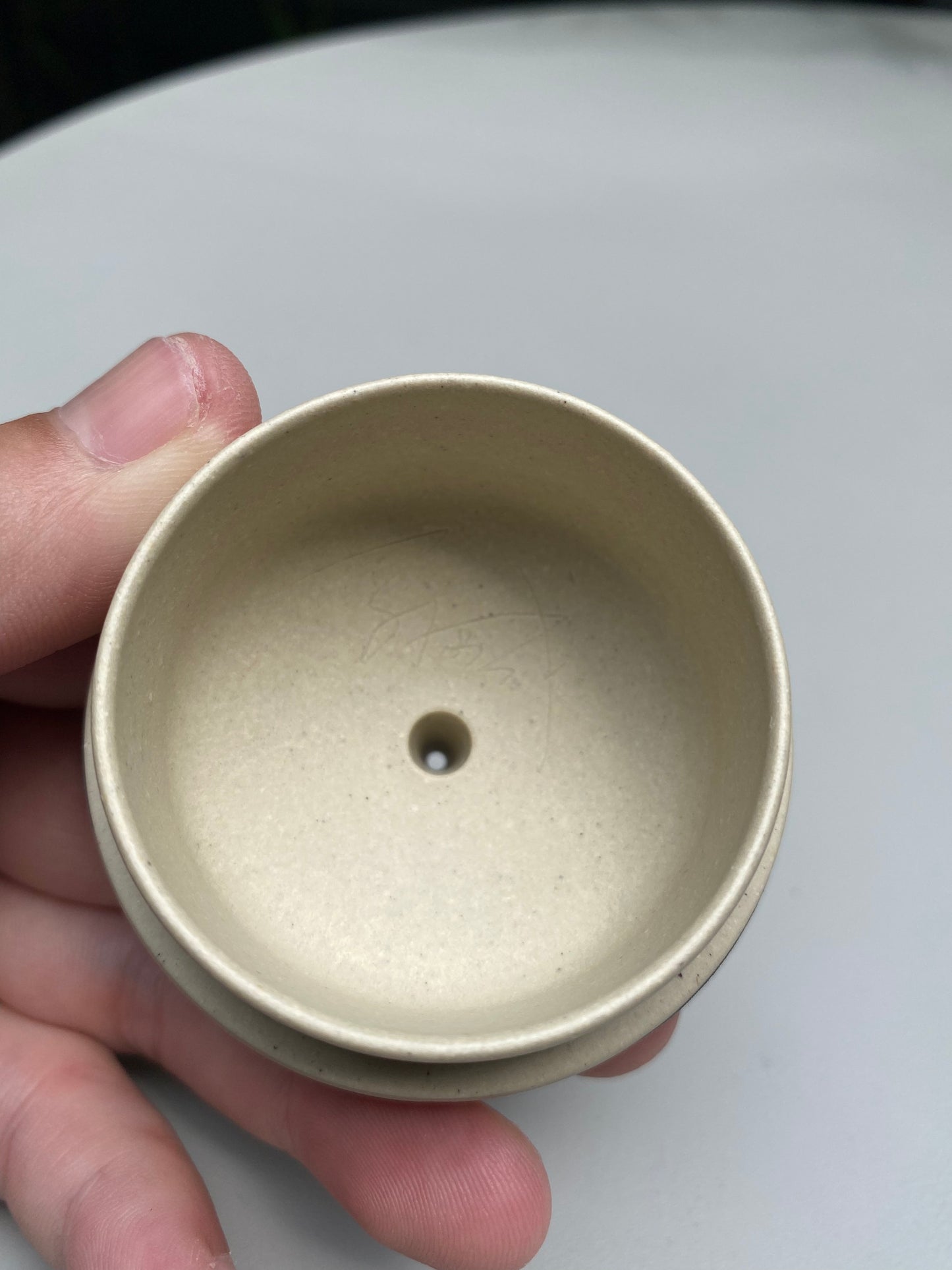 孙西成原创足球紫砂套组——原矿白玉段泥｜足球壶200ml 4只足球品茗杯×40ml｜段泥干泡台R13cm ——非遗紫砂技艺代表人物·孙西成 精制