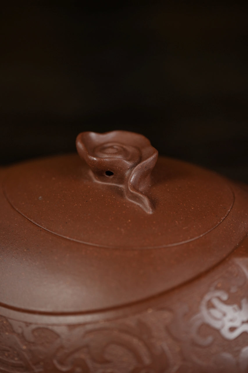范大生嫡脉·江苏省大师范秀芳·紫砂臻品《青云志壶》  ——原矿优质底槽清 230cc（入册款代表作）