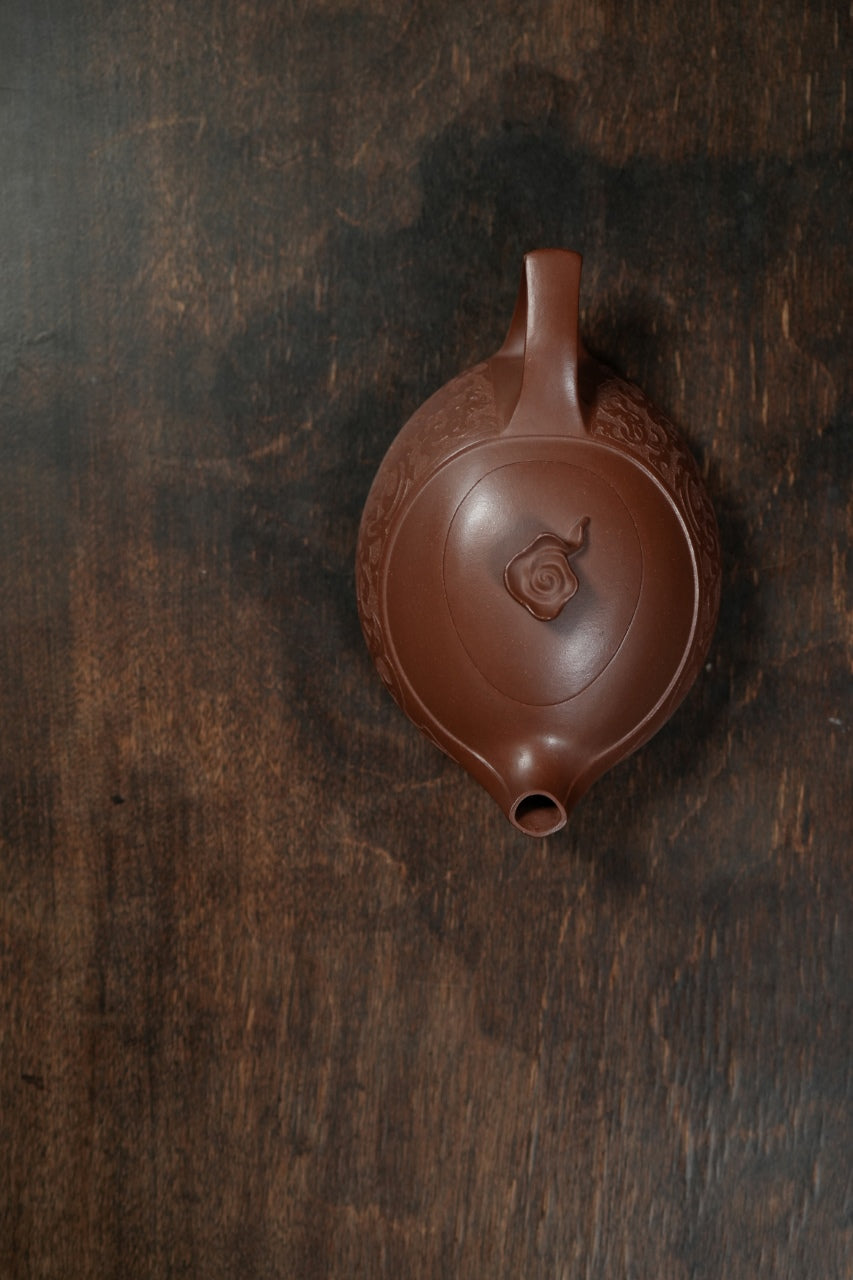 范大生嫡脉·江苏省大师范秀芳·紫砂臻品《青云志壶》  ——原矿优质底槽清 230cc（入册款代表作）