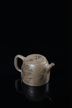 储立之大师传世典藏重器《汉铎壶》——原矿优质 蟹壳青·350cc ——江苏省工艺美术大师·储立之 之作