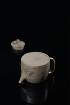 储立之大师传世典藏重器《汉铎壶》——原矿优质 蟹壳青·350cc ——江苏省工艺美术大师·储立之 之作