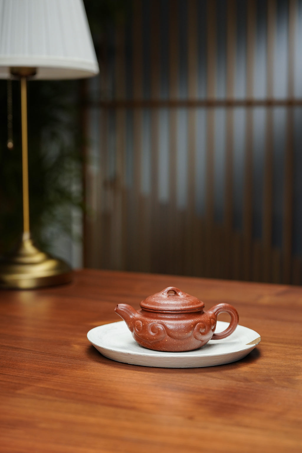 范泽锋高徒·邱爽紫砂潜力重器《仿古如意壶》——原矿优质降坡泥·150cc ——江苏省级大师·邱爽 亲制