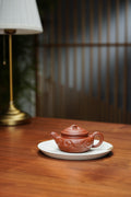范泽锋高徒·邱爽紫砂潜力重器《仿古如意壶》——原矿优质降坡泥·150cc ——江苏省级大师·邱爽 亲制