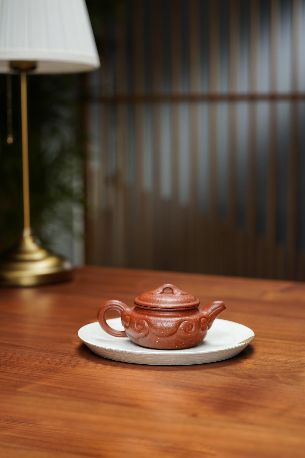 范泽锋高徒·邱爽紫砂潜力重器《仿古如意壶》——原矿优质降坡泥·150cc ——江苏省级大师·邱爽 亲制