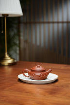 范泽锋高徒·邱爽紫砂潜力重器《仿古如意壶》——原矿优质降坡泥·150cc ——江苏省级大师·邱爽 亲制