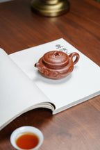 范泽锋高徒·邱爽紫砂潜力重器《仿古如意壶》——原矿优质降坡泥·150cc ——江苏省级大师·邱爽 亲制