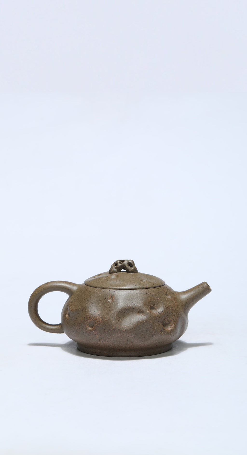 珍藏送礼·紫砂臻品｜省大师吴培林高徒·王雅丽制【凤鸣石瓢】——泥料：原矿优质老青段·200cc