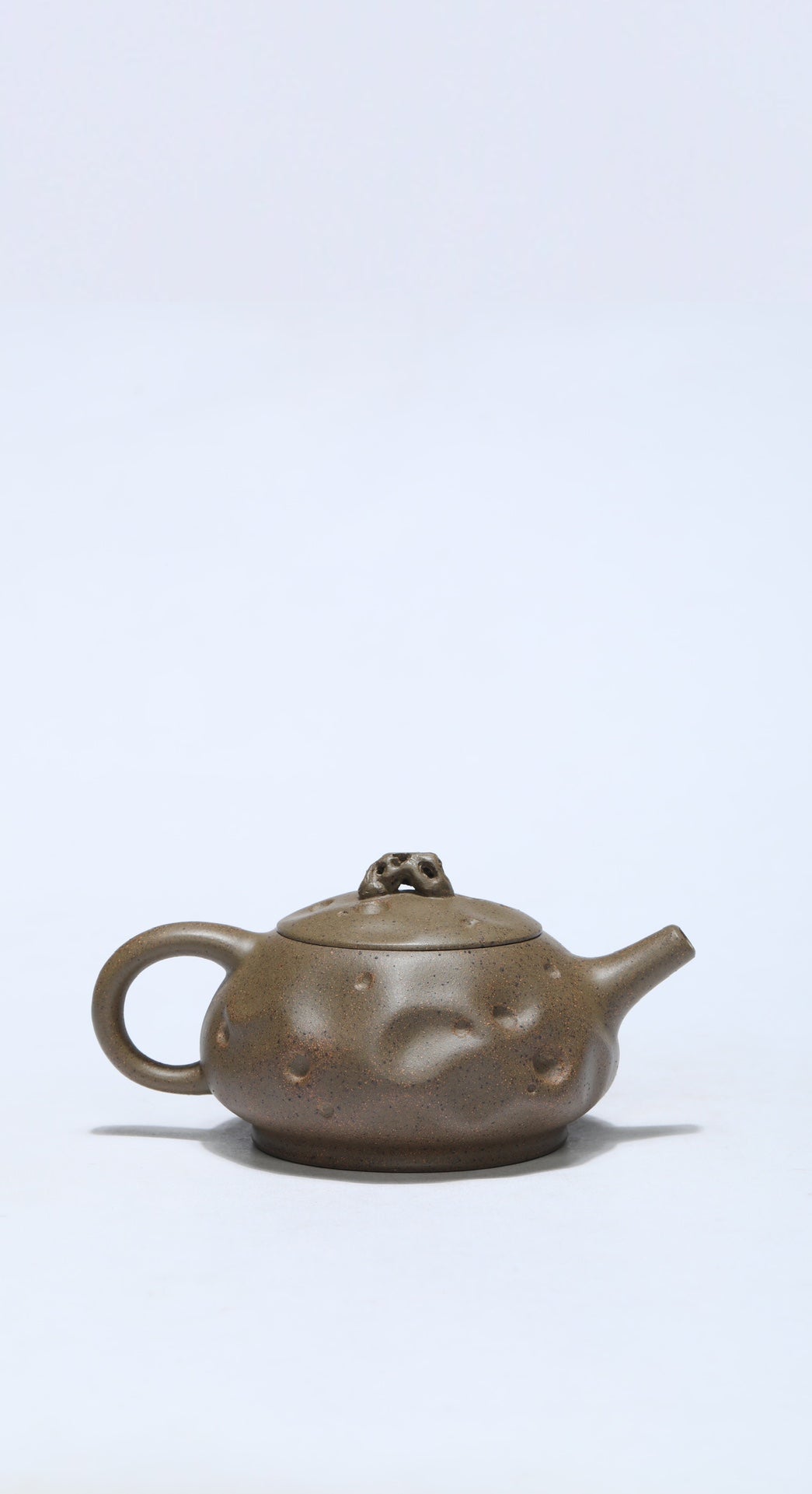 珍藏送礼·紫砂臻品｜省大师吴培林高徒·王雅丽制【凤鸣石瓢】——泥料：原矿优质老青段·200cc