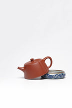 珍藏送礼·紫砂臻品｜省大师吴培林高徒·王雅丽制【井栏壶】——泥料：原矿优质降坡泥·180cc