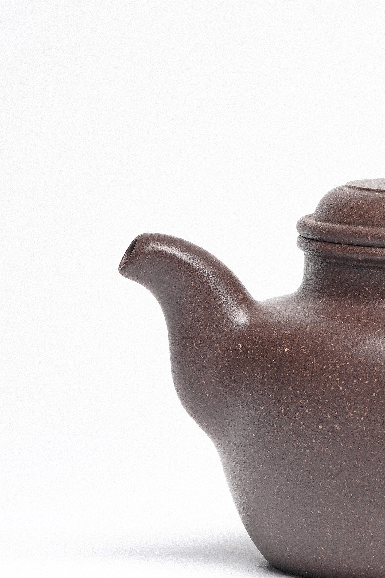 珍藏送礼·紫砂臻品｜省大师吴培林高徒·王雅丽制【大蕴德钟壶】——泥料：原矿优质天清泥·230cc