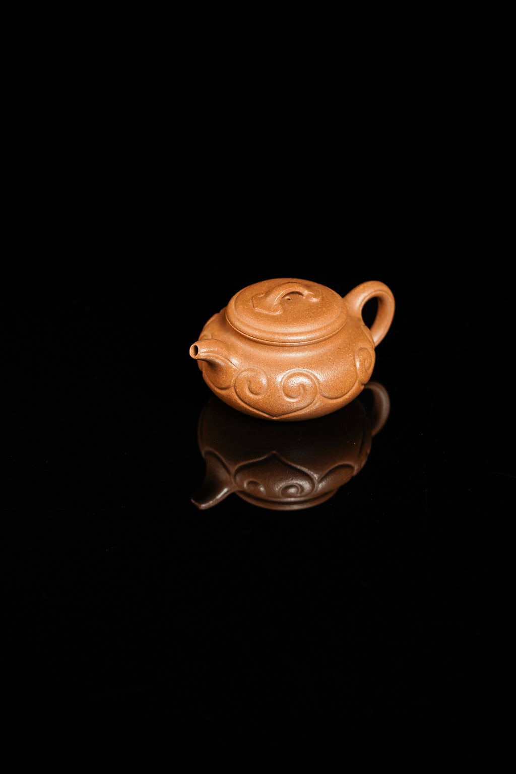 仿古如意壶｜实用小品茶器  ——原矿优质老段泥·120cc ——著名紫砂艺人 路遥 精制