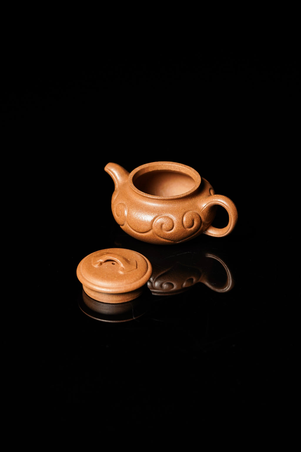 仿古如意壶｜实用小品茶器  ——原矿优质老段泥·120cc ——著名紫砂艺人 路遥 精制