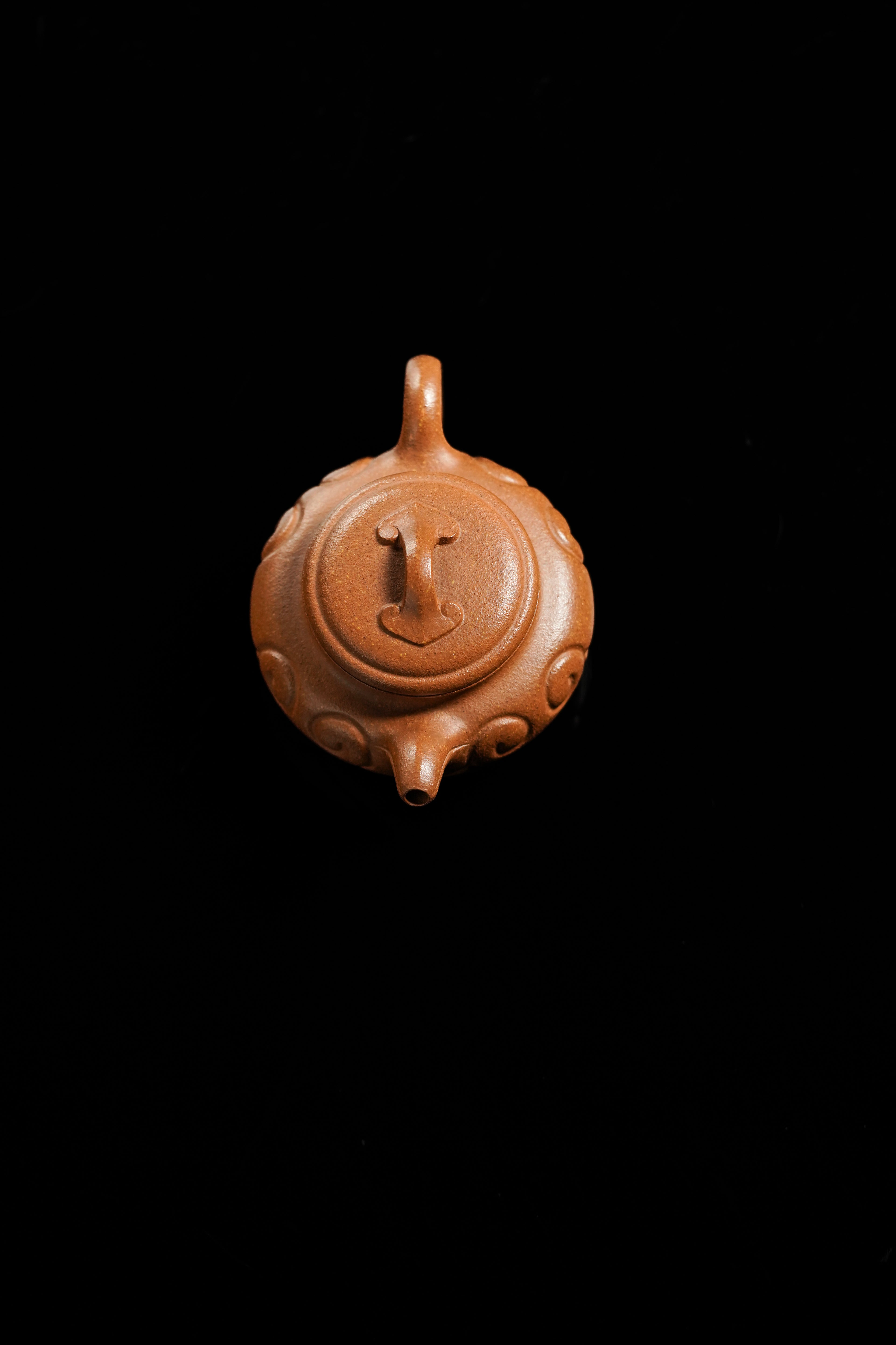 仿古如意壶｜实用小品茶器  ——原矿优质老段泥·120cc ——著名紫砂艺人 路遥 精制