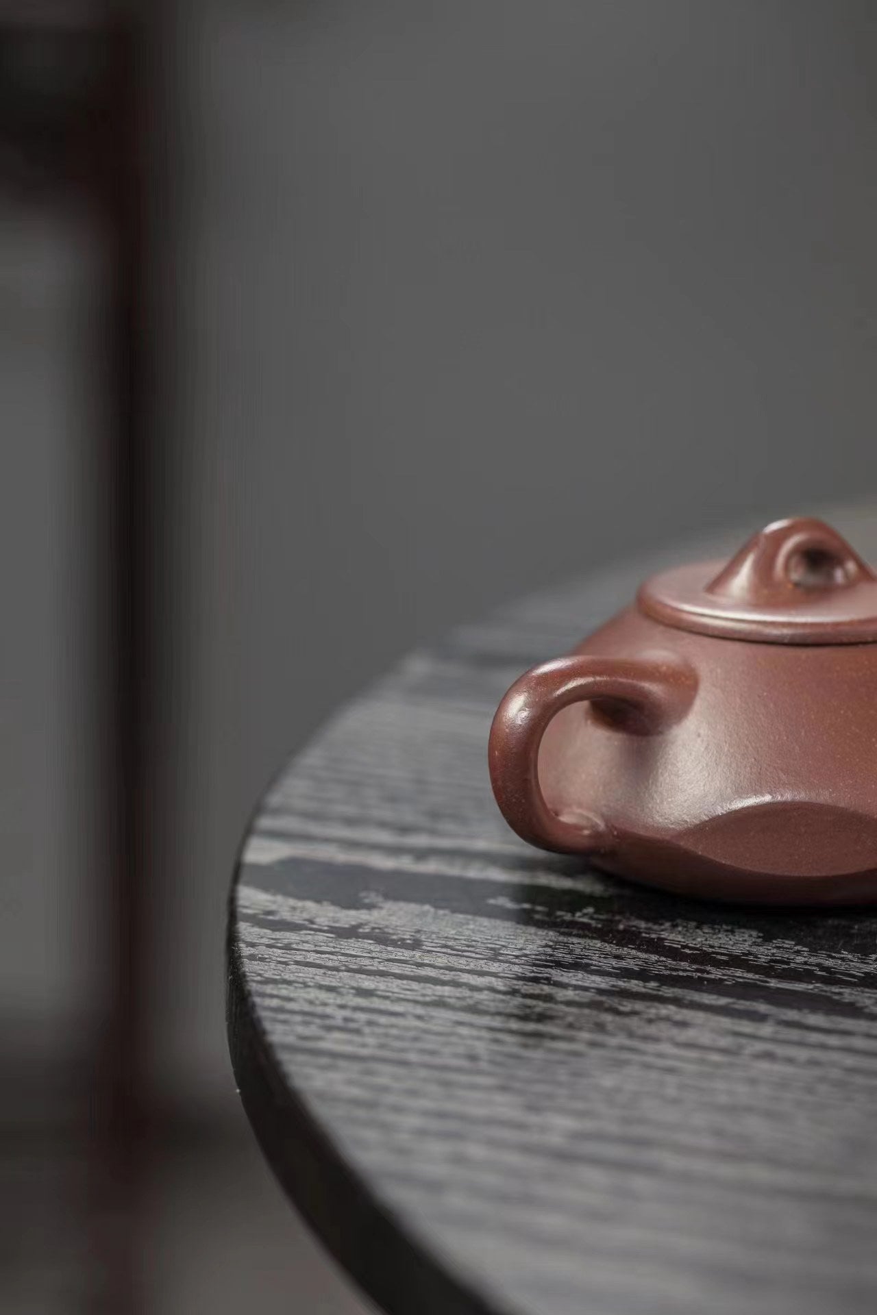 原矿紫砂好料好工《小石瓢》实用小精品！ ——原矿老紫泥·130cc ——紫砂陶艺家·郭芳 制