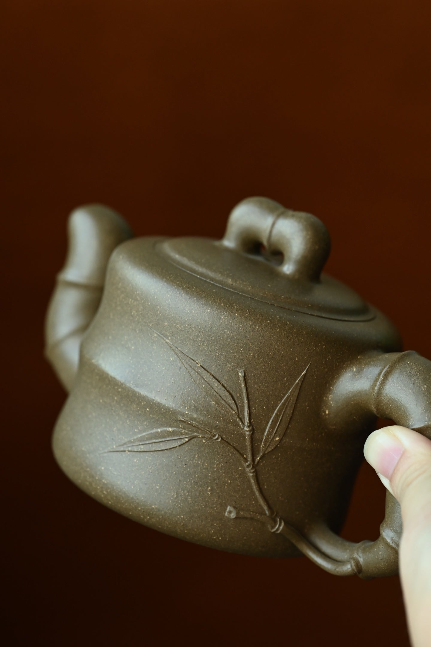 道洪竹·全手工/容量340cc/一厂青段 延续何道洪大师粗嘴粗把的风格