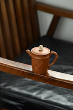 灵竹·全手工/容量170cc/原矿段泥 以竹入壶，上下一体，有骨有势