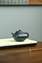 传炉·全手工 /实力派陶手作品/容量220cc/民国绿泥铺砂
