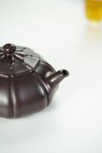百年传承 紫砂世家｜大生壶第四代嫡传·省大师范秀芳臻品《锦玉壶》——原矿优质古天青·280cc