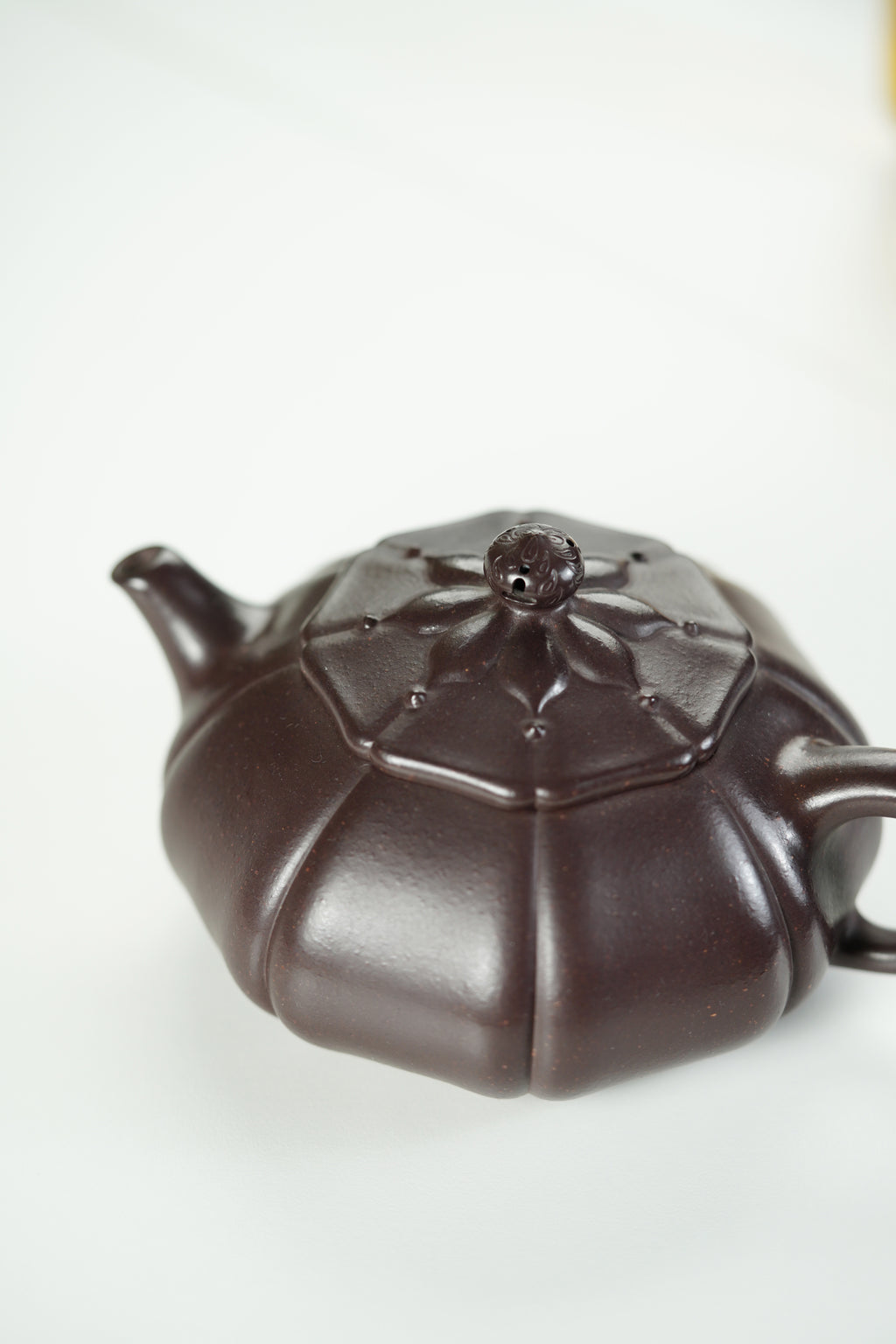 百年传承 紫砂世家｜大生壶第四代嫡传·省大师范秀芳臻品《锦玉壶》——原矿优质古天青·280cc