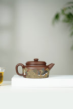 大生壶第四代嫡传·省大师范秀芳臻品《剑流德钟壶》——原矿优质紫泥·230cc ——江苏省陶瓷艺术大师·范秀芳 制