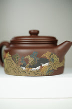 大生壶第四代嫡传·省大师范秀芳臻品《剑流德钟壶》——原矿优质紫泥·230cc ——江苏省陶瓷艺术大师·范秀芳 制