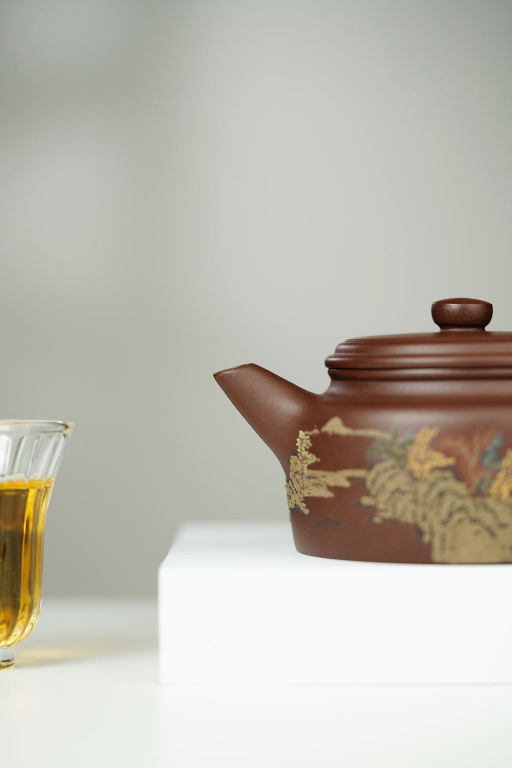 大生壶第四代嫡传·省大师范秀芳臻品《剑流德钟壶》——原矿优质紫泥·230cc ——江苏省陶瓷艺术大师·范秀芳 制