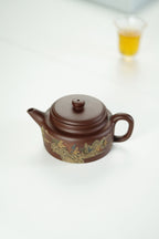 大生壶第四代嫡传·省大师范秀芳臻品《剑流德钟壶》——原矿优质紫泥·230cc ——江苏省陶瓷艺术大师·范秀芳 制