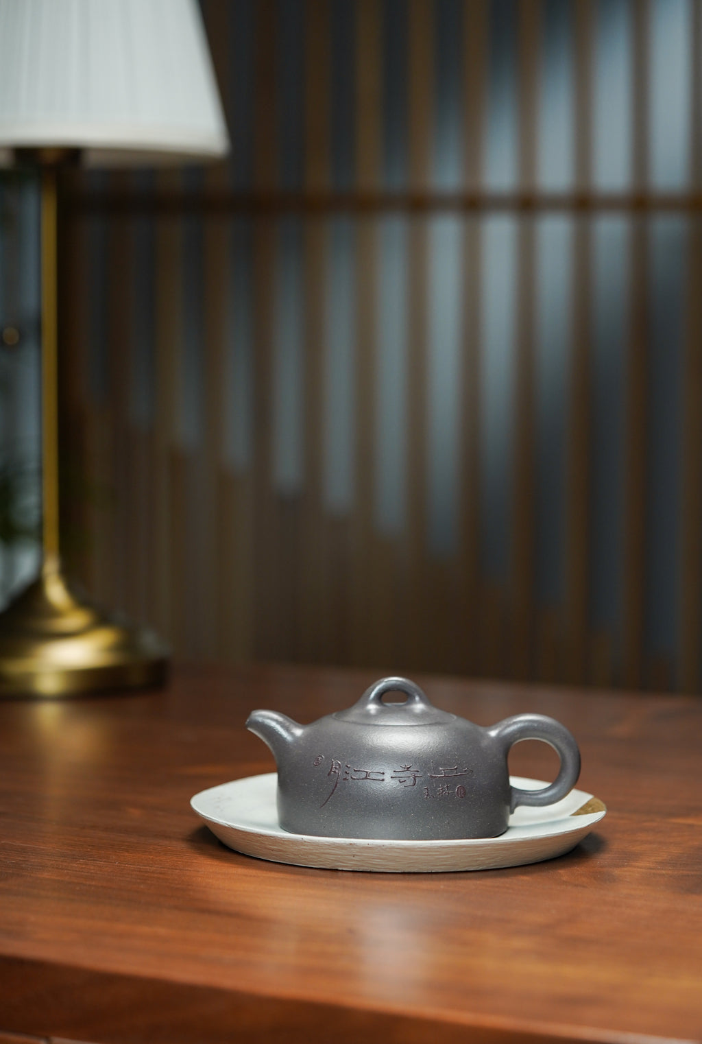 国大师邱玉林亲制｜稀有传世臻品《枫桥夜泊》礼藏天花板｜殿堂潜力重器👍  ——原矿优质天清泥·280cc ——中国陶瓷艺术大师·邱玉林·亲制
