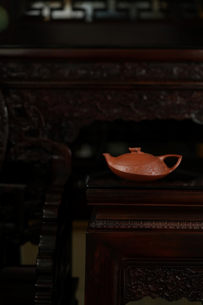 范大生嫡脉·江苏省大师范秀芳·紫砂臻品《青云志壶》传世收藏·礼赠双绝重器！  ——原矿优质降坡泥 230cc（入册款代表作）