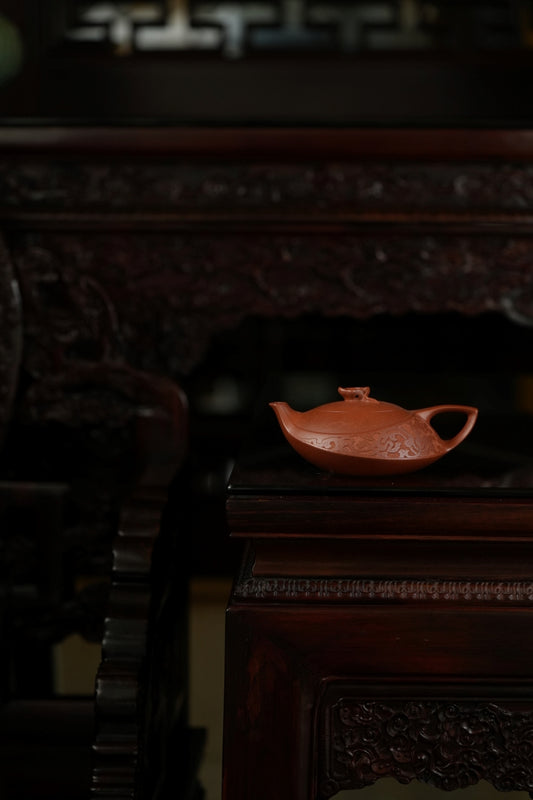 范大生嫡脉·江苏省大师范秀芳·紫砂臻品《青云志壶》传世收藏·礼赠双绝重器！  ——原矿优质降坡泥 230cc（入册款代表作）