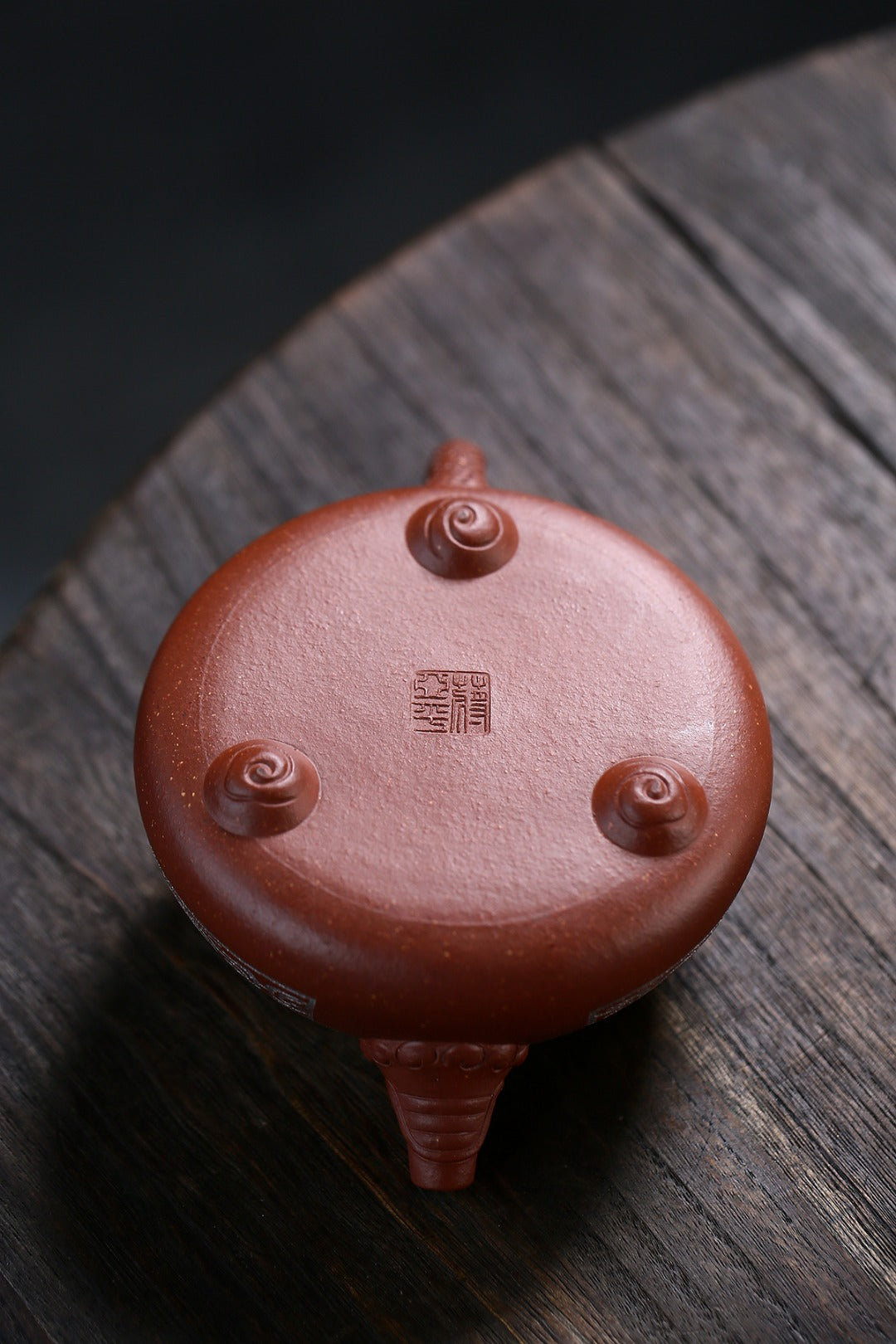 高工佳作！！ 《祥龙石瓢》 国家级高级工艺美术师 &nbsp;蒋亚平 原矿红降坡泥，340cc，菱形14孔出水。
