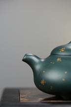 高工佳作！！ 《汉棠石瓢》 国家级高级工艺美术师 蒋亚平 原矿家藏民国绿泥，260cc