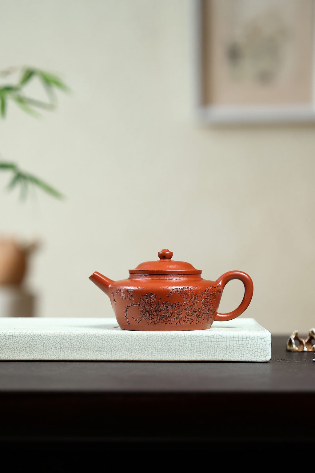 新品首发！！ 《笠帽》 国家级工艺美术师 鲍玉华 装饰：李玮（江苏省陶瓷艺术大师，正高）